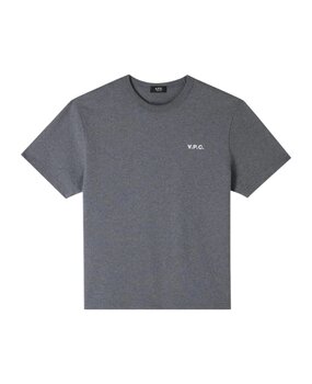 A.P.C. PARIS BOXY PETIT VPC T-SHRIT ANTRACIET