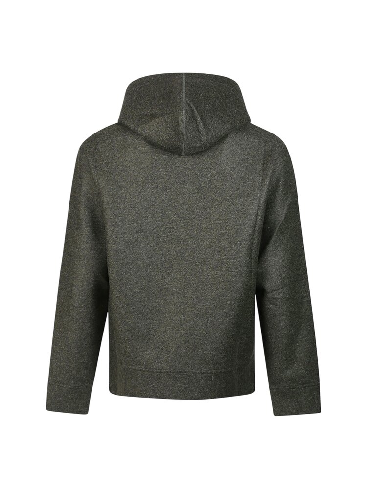 A.P.C. PARIS ALVIS SWEATVEST GROEN A.P.C. PARIS ALVIS SWEATVEST GROEN