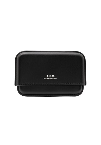 A.P.C. A.P.C. PARIS MAGNA CARTA CARDHOLDER ZWART