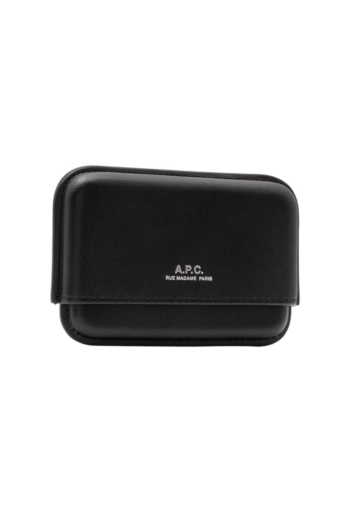 A.P.C. PARIS MAGNA CARTA CARDHOLDER ZWART A.P.C. PARIS MAGNA CARTA CARDHOLDER ZWART