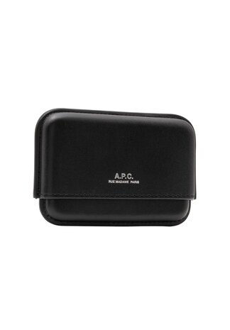 A.P.C. PARIS MAGNA CARTA CARDHOLDER ZWART A.P.C. PARIS MAGNA CARTA CARDHOLDER ZWART