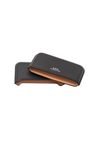 A.P.C. A.P.C. PARIS MAGNA CARTA CARDHOLDER ZWART