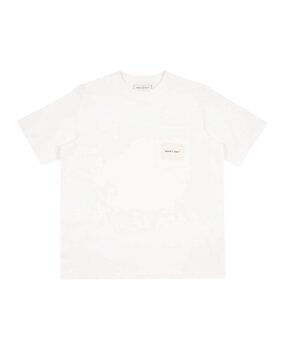 Brams Fruit BRAM'S FRUIT CHEST POCKET T-SHIRT WIT