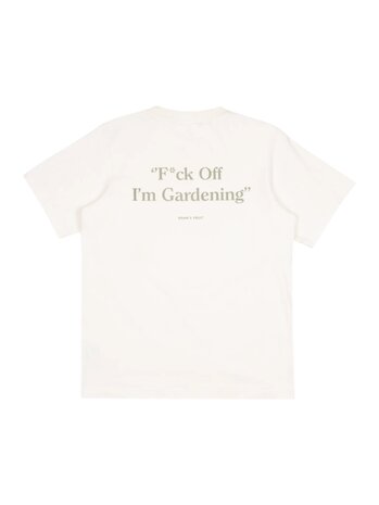 BRAM'S FRUIT DISTRESSED F* OFF T-SHIRT WIT BRAM'S FRUIT DISTRESSED F* OFF T-SHIRT WIT