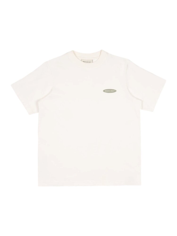 BRAM'S FRUIT DISTRESSED F* OFF T-SHIRT WIT BRAM'S FRUIT DISTRESSED F* OFF T-SHIRT WIT