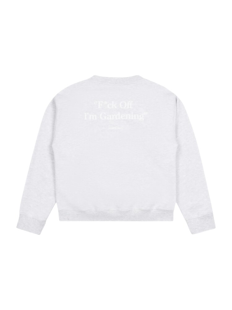 BRAM'S FRUIT F* OFF CREWNECK SWEATER GRIJS BRAM'S FRUIT F* OFF CREWNECK SWEATER GRIJS