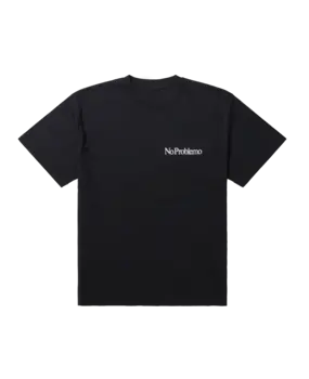 No Problemo NOPROBLEMO MINI PROBLEMO TEE ZWART