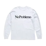 No Problemo NOPROBLEMO LONGSLEEVE TEE WIT