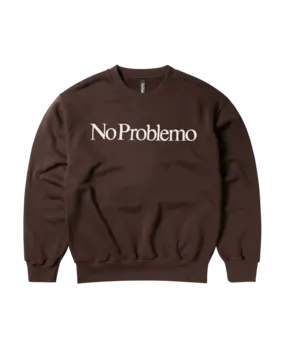 No Problemo NOPROBLEMO SWEATSHIRT BRUIN No Problemo NOPROBLEMO SWEATSHIRT BRUIN