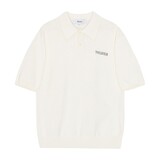 PALMES COTTON KNIT POLO WIT