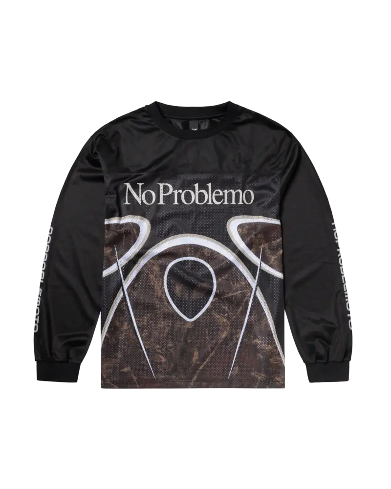 No Problemo NOPROBLEMO ALIEN LONGSLEEVE MOTO SHIRT ZWART No Problemo NOPROBLEMO ALIEN LONGSLEEVE MOTO SHIRT ZWART