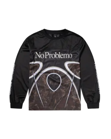 No Problemo NOPROBLEMO ALIEN LONGSLEEVE MOTO SHIRT ZWART No Problemo NOPROBLEMO ALIEN LONGSLEEVE MOTO SHIRT ZWART