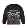 No Problemo NOPROBLEMO ALIEN LONGSLEEVE MOTO SHIRT ZWART No Problemo NOPROBLEMO ALIEN LONGSLEEVE MOTO SHIRT ZWART