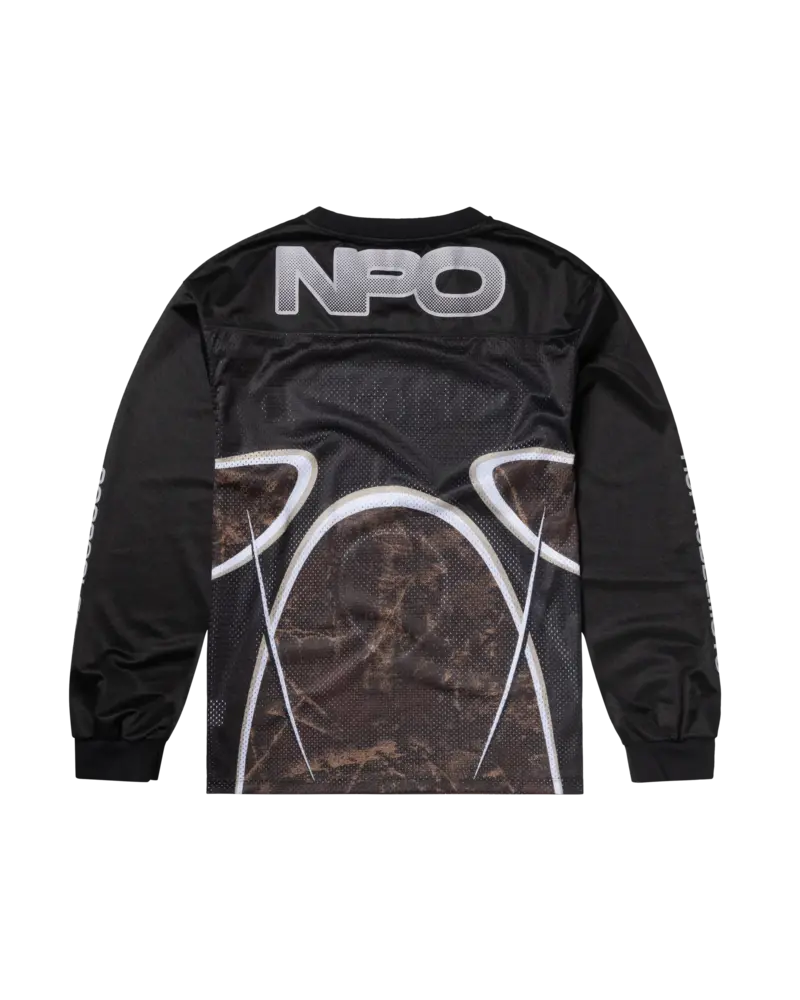 No Problemo NOPROBLEMO ALIEN LONGSLEEVE MOTO SHIRT ZWART No Problemo NOPROBLEMO ALIEN LONGSLEEVE MOTO SHIRT ZWART