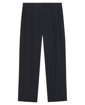 NN.07 JUSTIN HERRINGBONE RELAXED FIT PANT MARINE