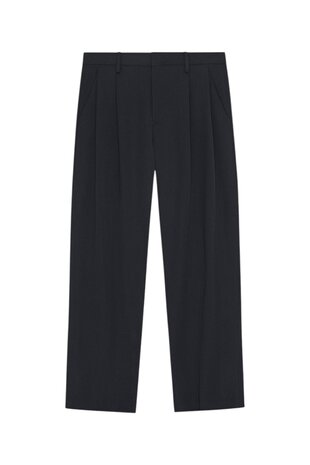 NN.07 JUSTIN HERRINGBONE RELAXED FIT PANT MARINE