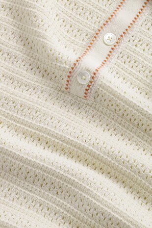 NN.07 JOSH ORGANIC COTTON POLO BEIGE