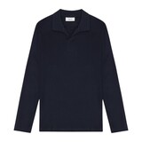 NN.07 PAUL LONGSLEEVE POLO MARINE