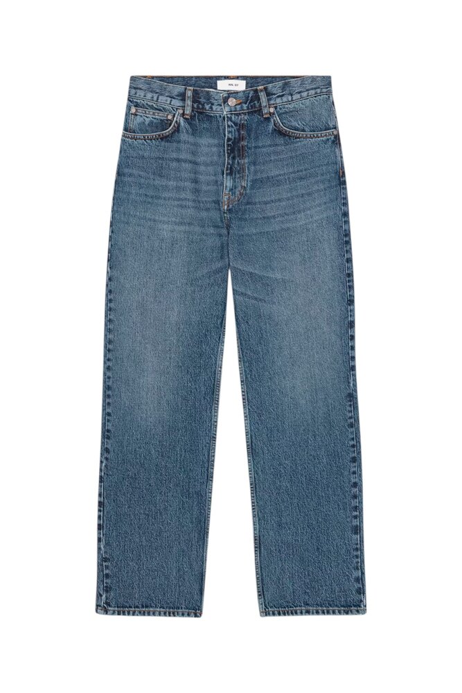 NN.07 OTIS SRAIGHT LEG RELAXED FIT JEANS STONEWASHED BLAUW