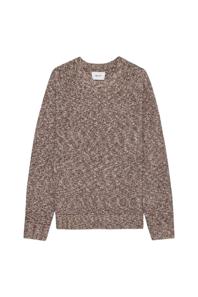 NN.07 JACOBO BOUCLE YARN SWEATER DEMITASSE
