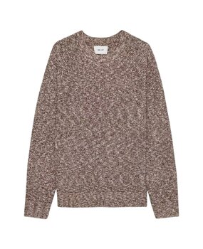 NN.07 JACOBO BOUCLE YARN SWEATER DEMITASSE NN.07 JACOBO BOUCLE YARN SWEATER DEMITASSE
