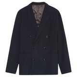 NN.07 JORDIN DOUBLE BREASTED BLAZER MARINE