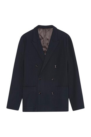 NN.07 JORDIN DOUBLE BREASTED BLAZER MARINE