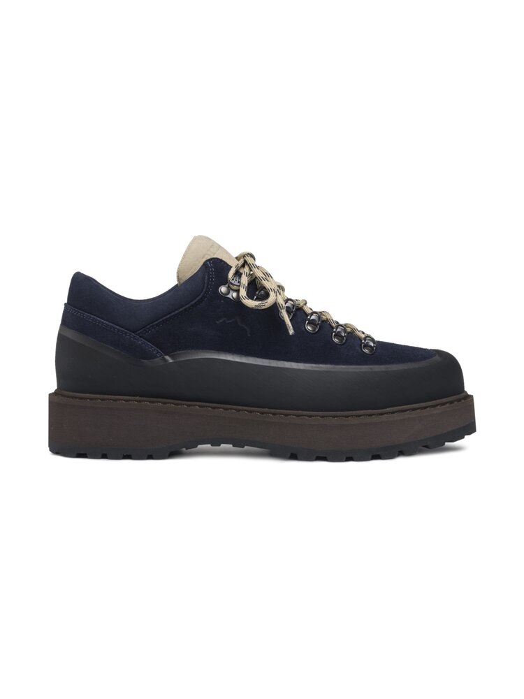 DIEMME CORNARO DUE GOMMA NAVY SUEDE MIX