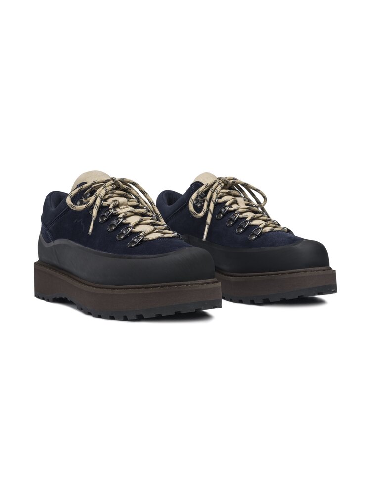 DIEMME CORNARO DUE GOMMA NAVY SUEDE MIX