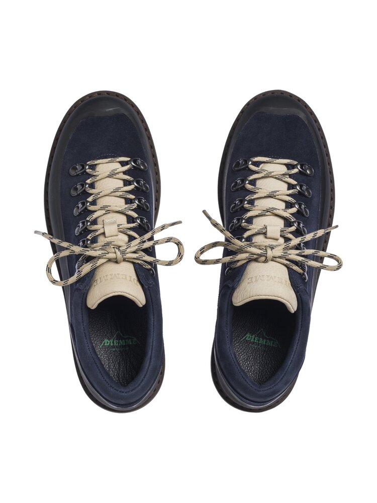 DIEMME CORNARO DUE GOMMA NAVY SUEDE MIX