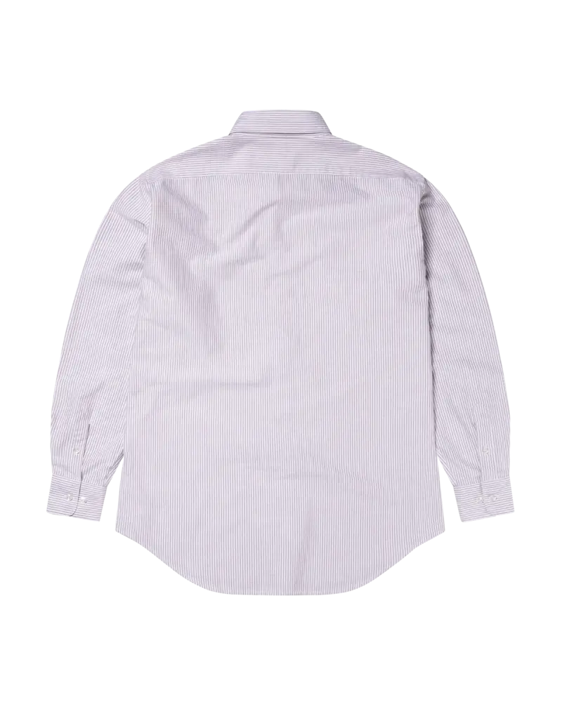 No Problemo NOPROBLEMO STRIPE OXFORD SHIRT RED/WHITE