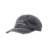 BRAM'S FRUIT DISTRESSED CAP WASHED CHARCOAL