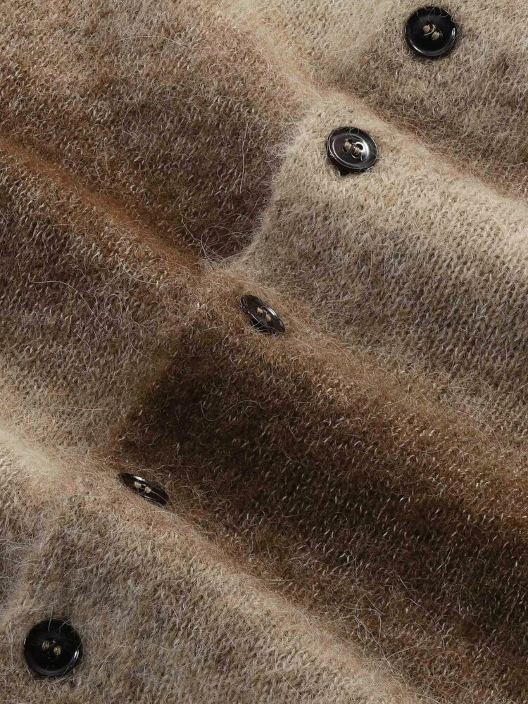 NN07 NN.07 ALFIE CARDIGAN CAMEL STRIPE