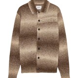 NN.07 ALFIE CARDIGAN CAMEL STRIPE