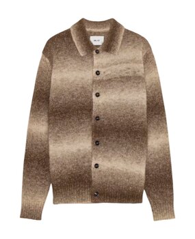 NN07 NN.07 ALFIE CARDIGAN CAMEL STRIPE