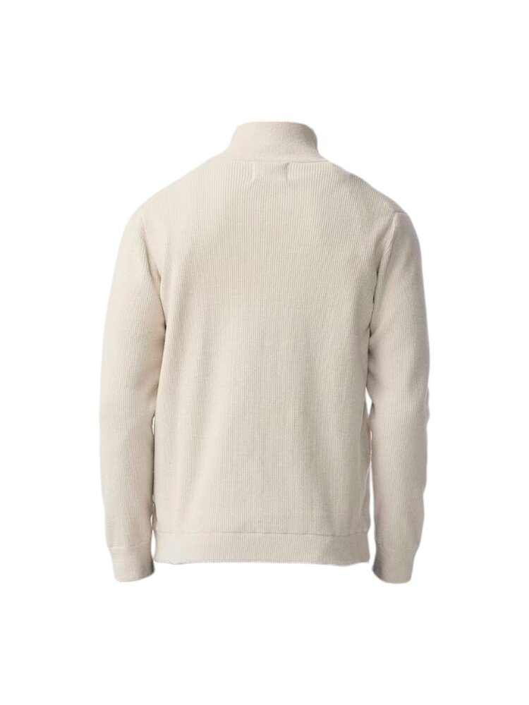 NN.07 DANNY ZIP VEST ECRU