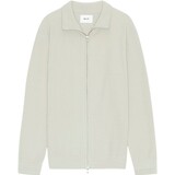 NN.07 DANNY ZIP VEST ECRU