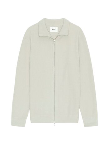 NN.07 DANNY ZIP VEST ECRU