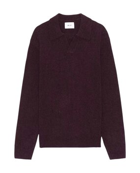 NN07 NN.07 HOPE PULLOVER WINE RED