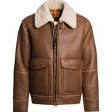 PARAJUMERS RODNEY SPECIAL LEREN BOMBERJACK BRUIN