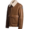 PARAJUMERS RODNEY SPECIAL LEREN BOMBERJACK BRUIN PARAJUMERS RODNEY SPECIAL LEREN BOMBERJACK BRUIN