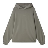 Applied Art Forms APPLIED ART FORMS POP-EYE OVERSIZED EMBRO HOODIE GRIJS