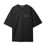 Applied Art Forms APPLIED ART FORMS OVERSIZED BACK LOGO T-SHIRT ZWART