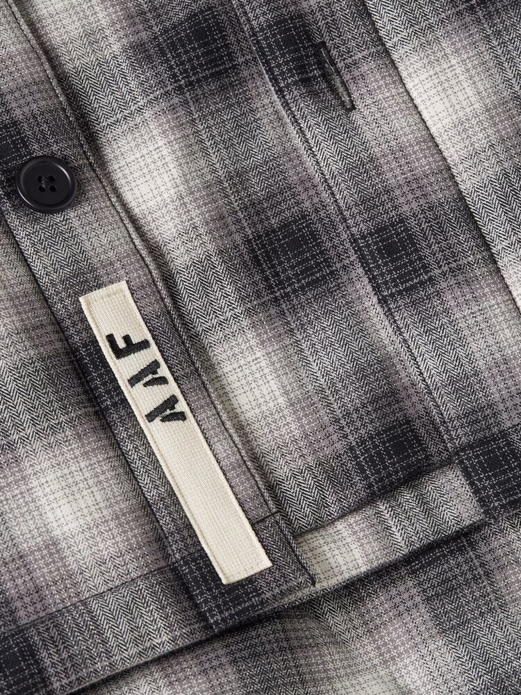 Applied Art Forms APPLIED ART FORMS CHECK JACKET ZWART