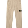 Stone Island STONE ISLAND CANVAS WEAVE COTTON CARGO PANTS DESERT