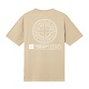 Stone Island STONE ISLAND COMBED ORGANIC COTTON JERSEY T-SHIRT DESERT