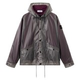 STONE ISLAND TRANSLUCENT COVER + COTTON MOLESKIN AMARANTH