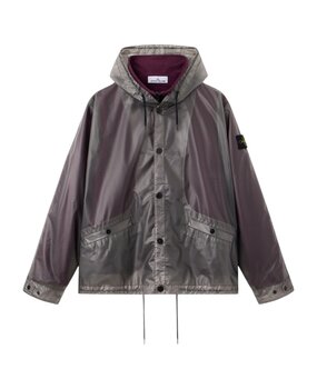 STONE ISLAND TRANSLUCENT COVER + COTTON MOLESKIN AMARANTH STONE ISLAND TRANSLUCENT COVER + COTTON MOLESKIN AMARANTH