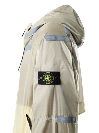 STONE ISLAND RIPSTOP LIGHT HT NYLON JACK IVORY STONE ISLAND RIPSTOP LIGHT HT NYLON JACK IVORY