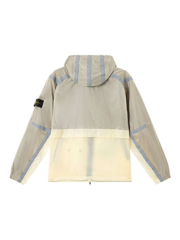STONE ISLAND RIPSTOP LIGHT HT NYLON JACK IVORY STONE ISLAND RIPSTOP LIGHT HT NYLON JACK IVORY